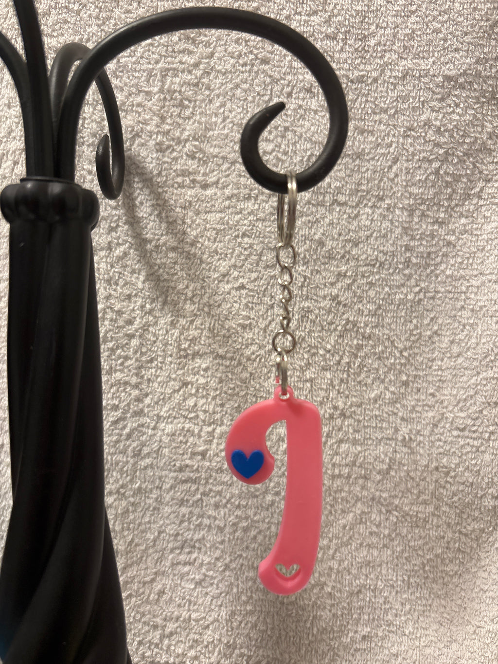 3D Alphabet keychain