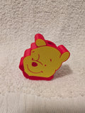 3D Winnie  the pooh straw topper