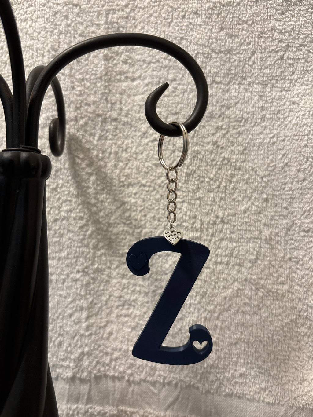 3D Alphabet keychains