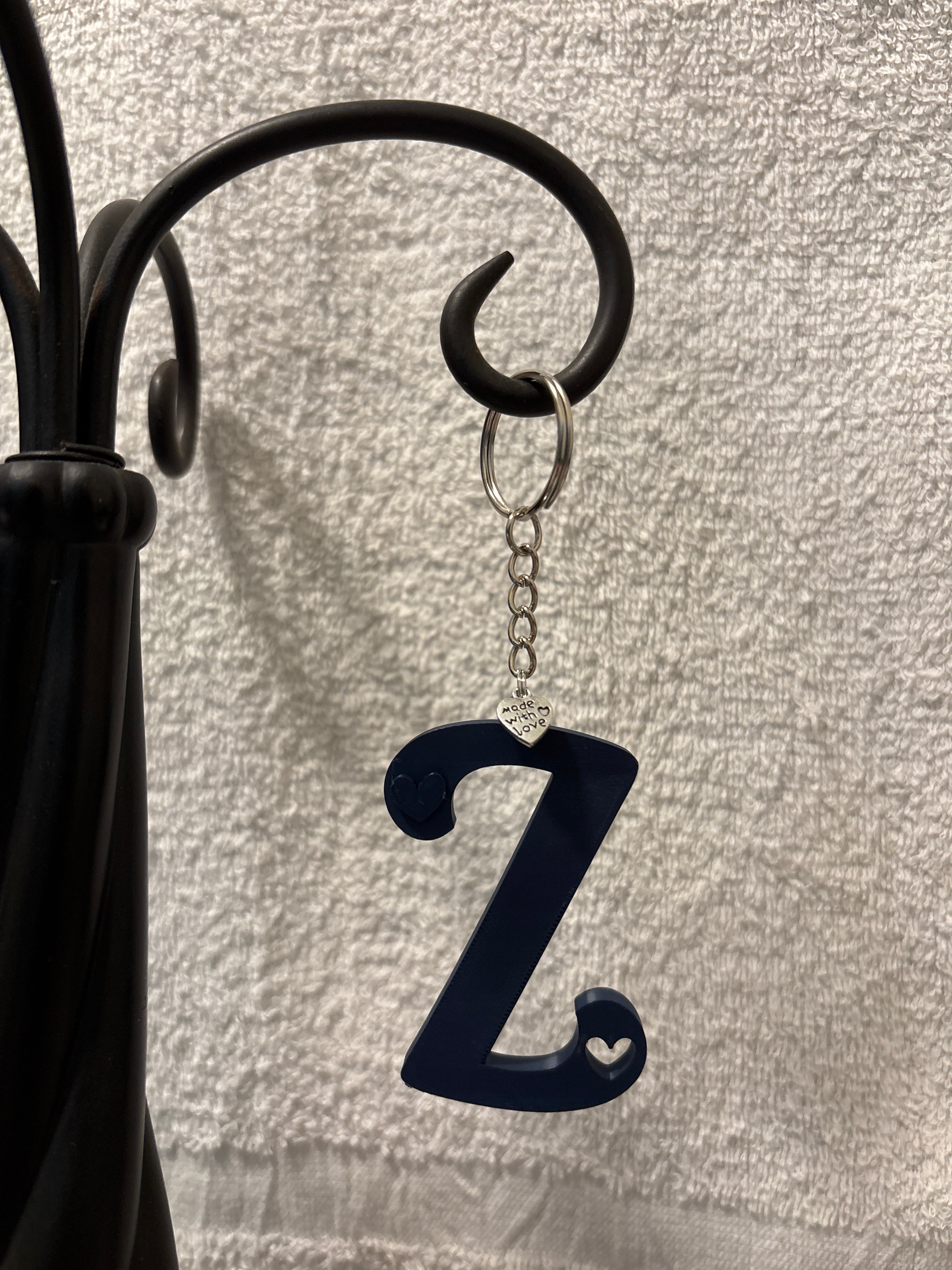 3D Alphabet keychains