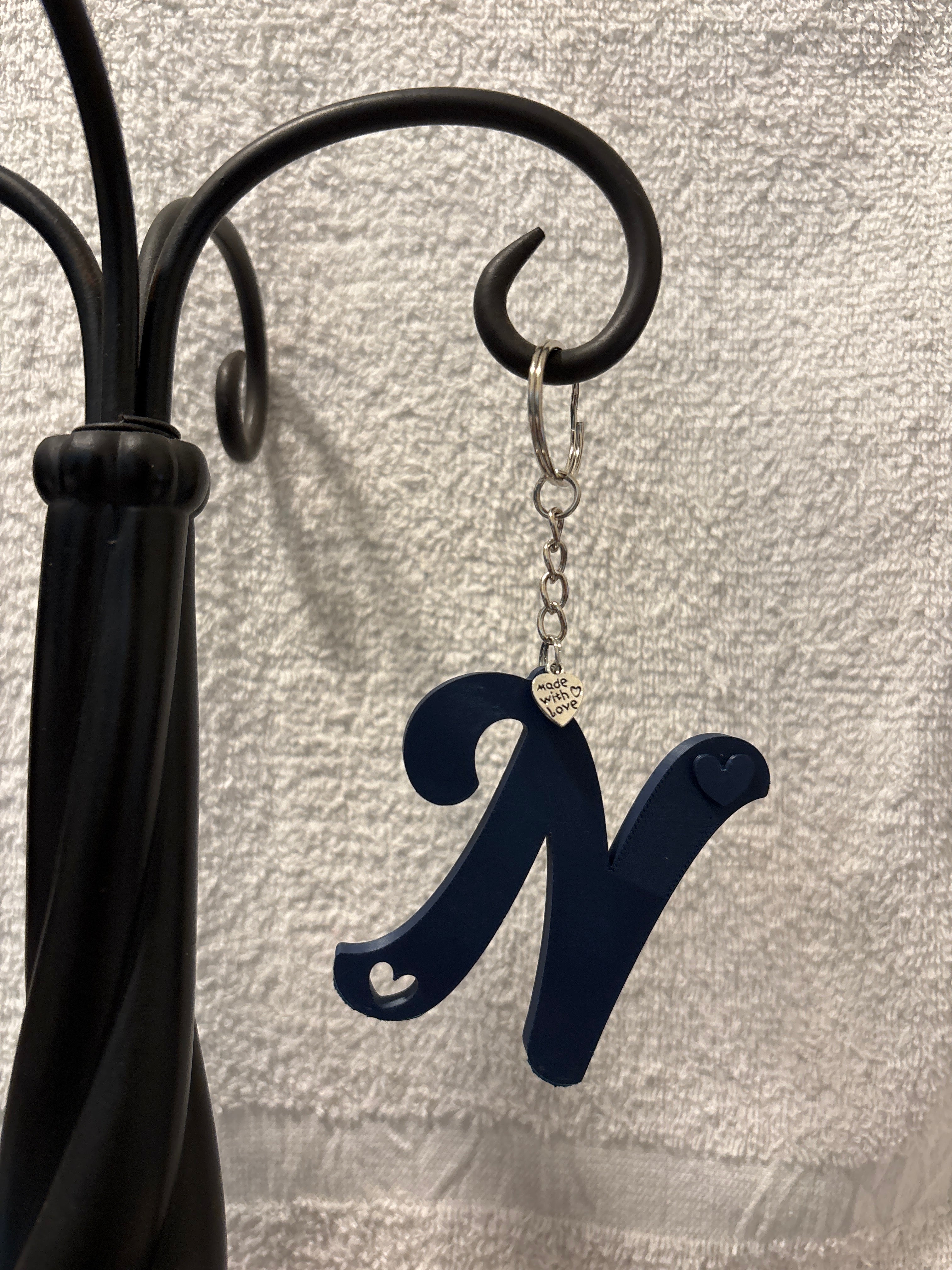 3D Alphabet keychains