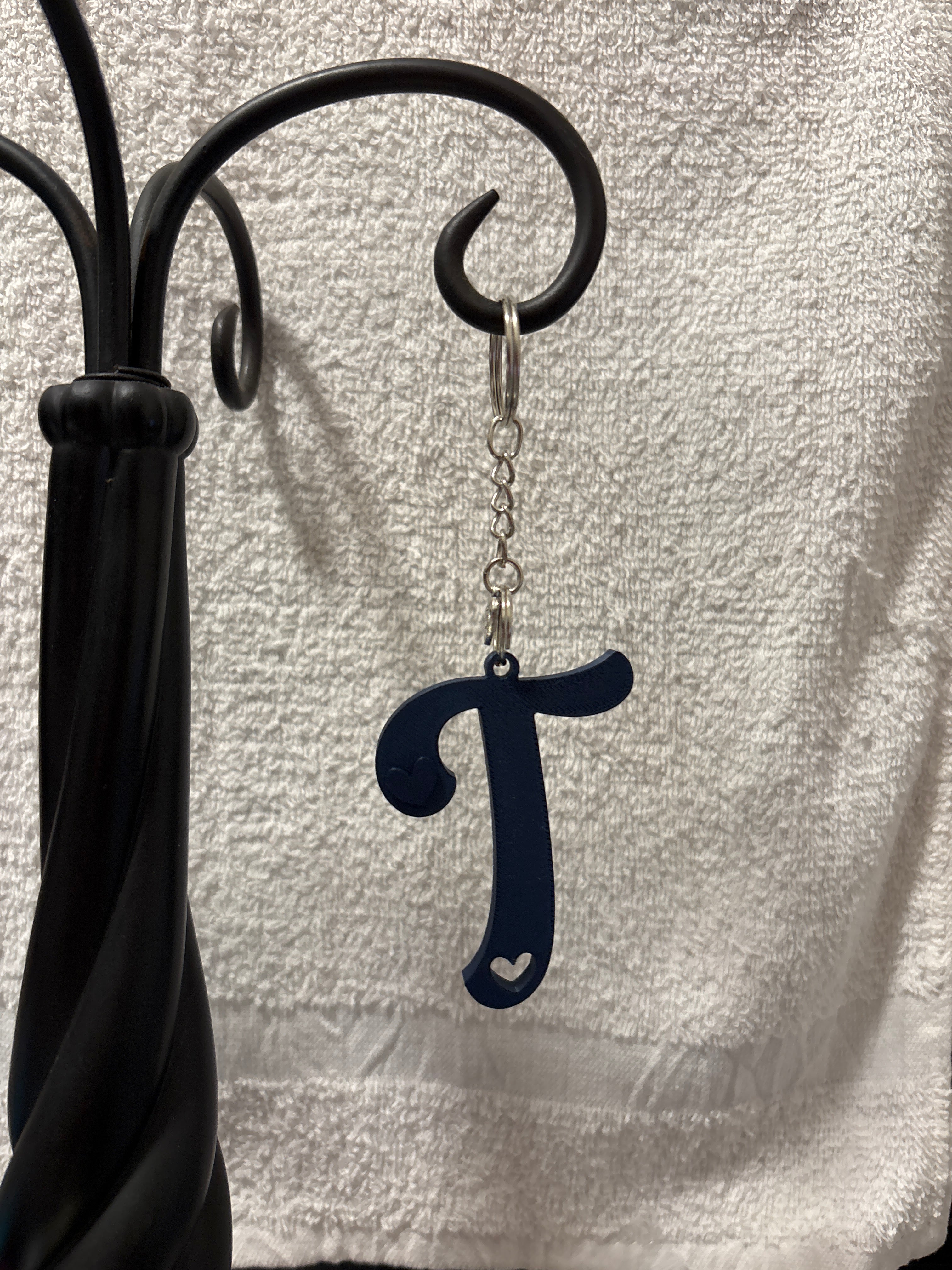 3D Alphabet keychains