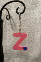 3D Alphabet keychain