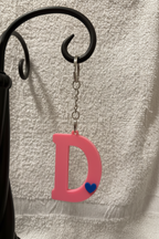 3D Alphabet keychain