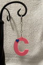 3D Alphabet keychain