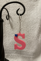 3D Alphabet keychain