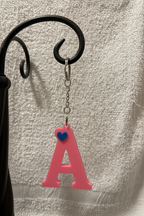 3D Alphabet keychain