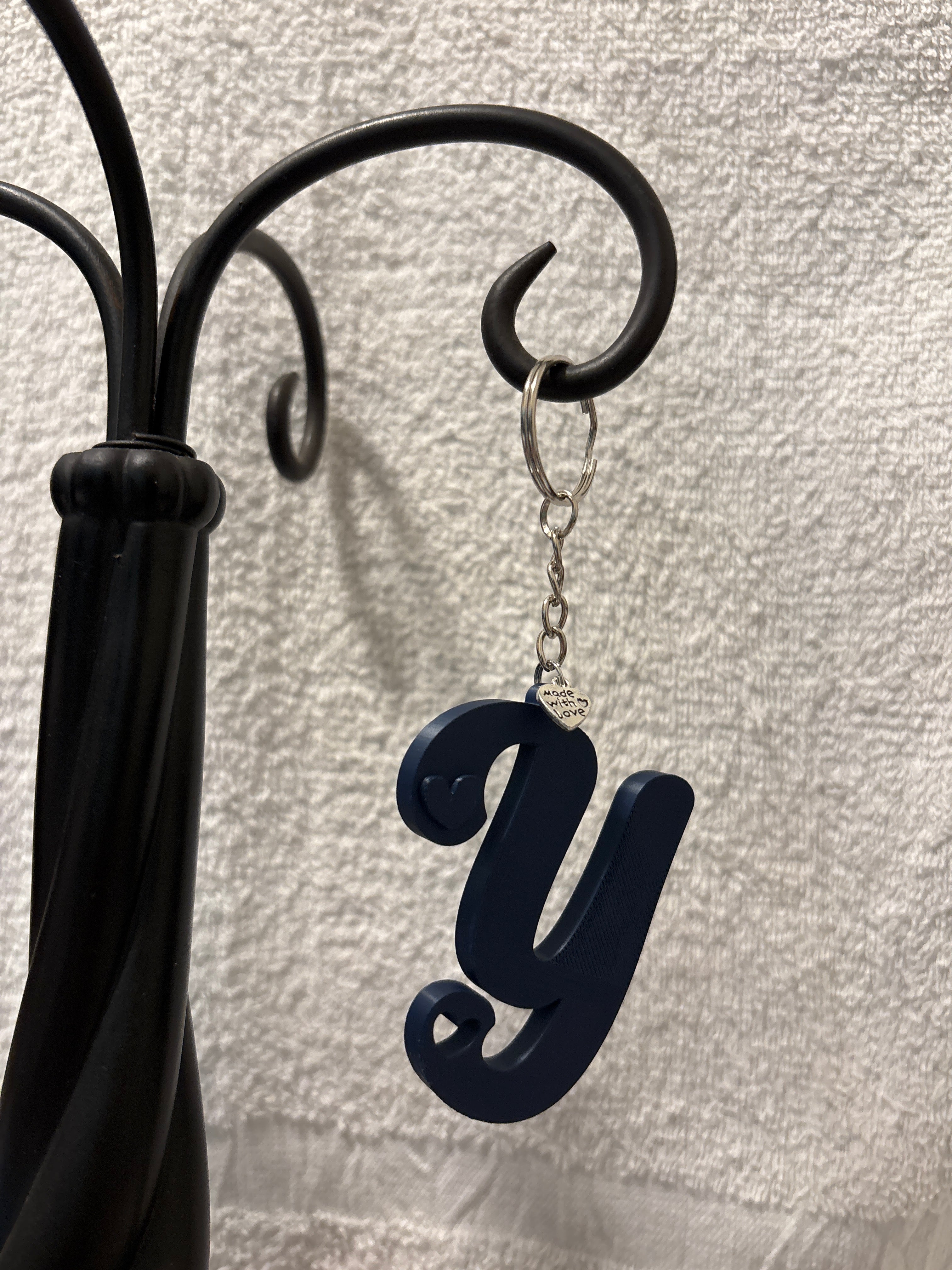 3D Alphabet keychains