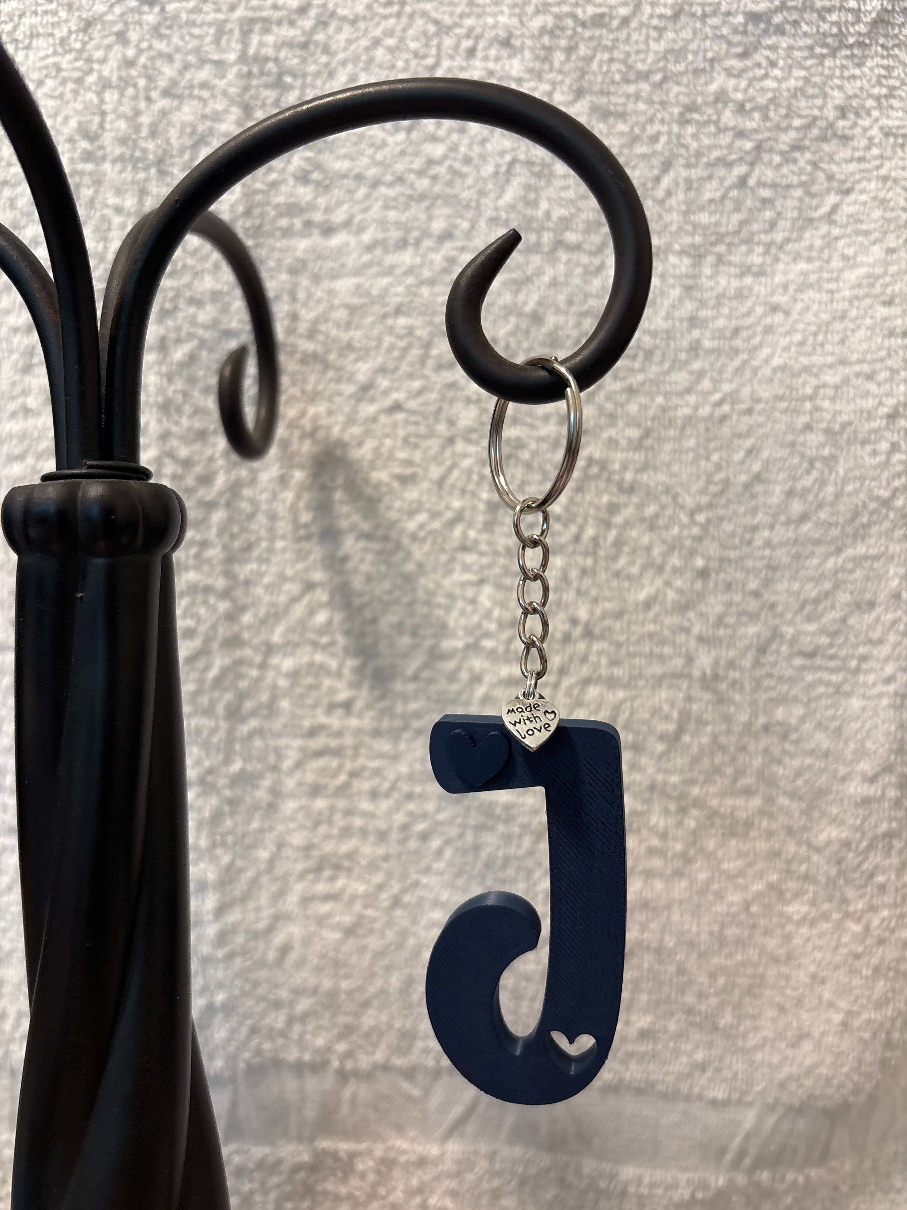 3D Alphabet keychains