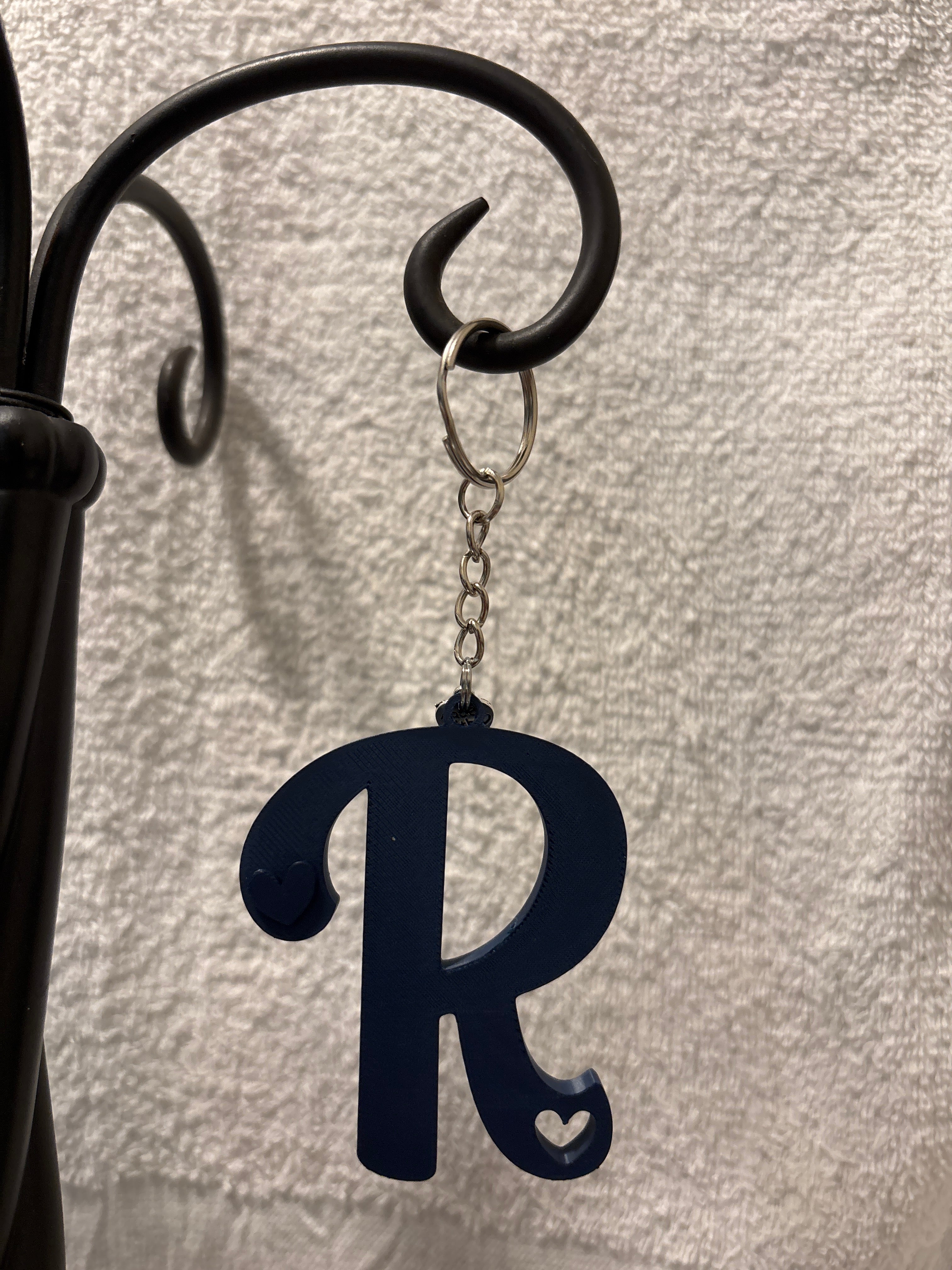 3D Alphabet keychains