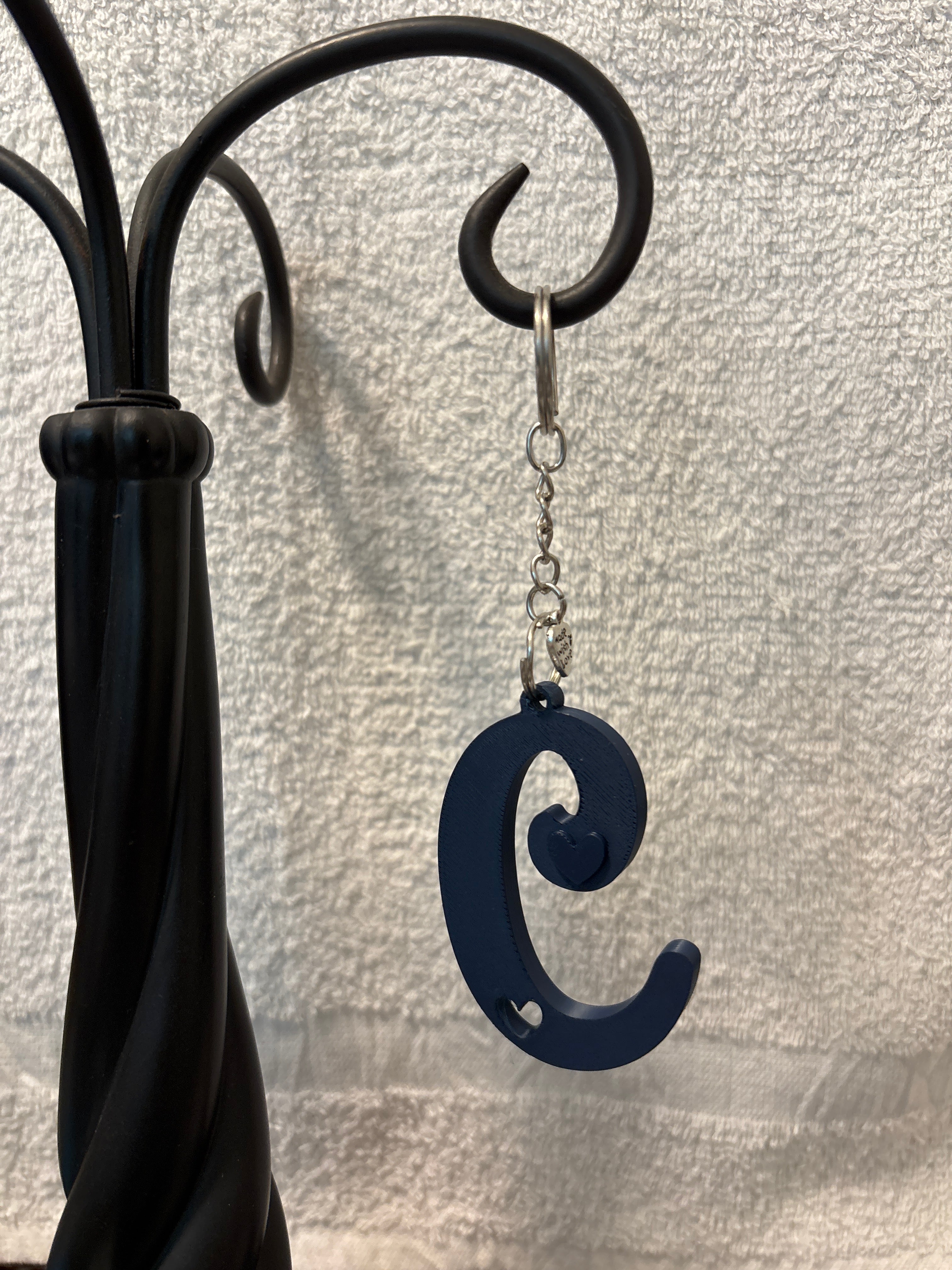 3D Alphabet keychains