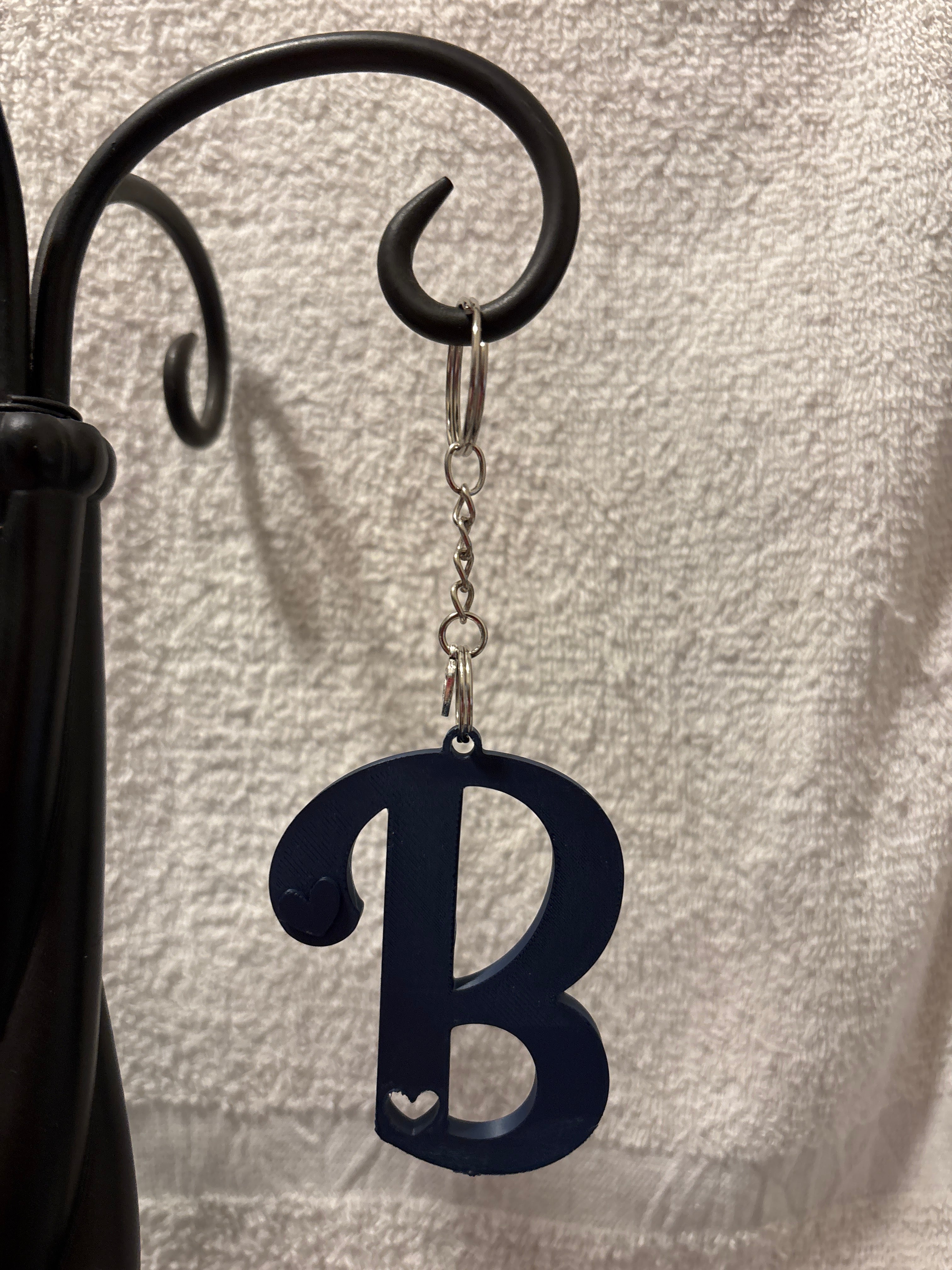 3D Alphabet keychains
