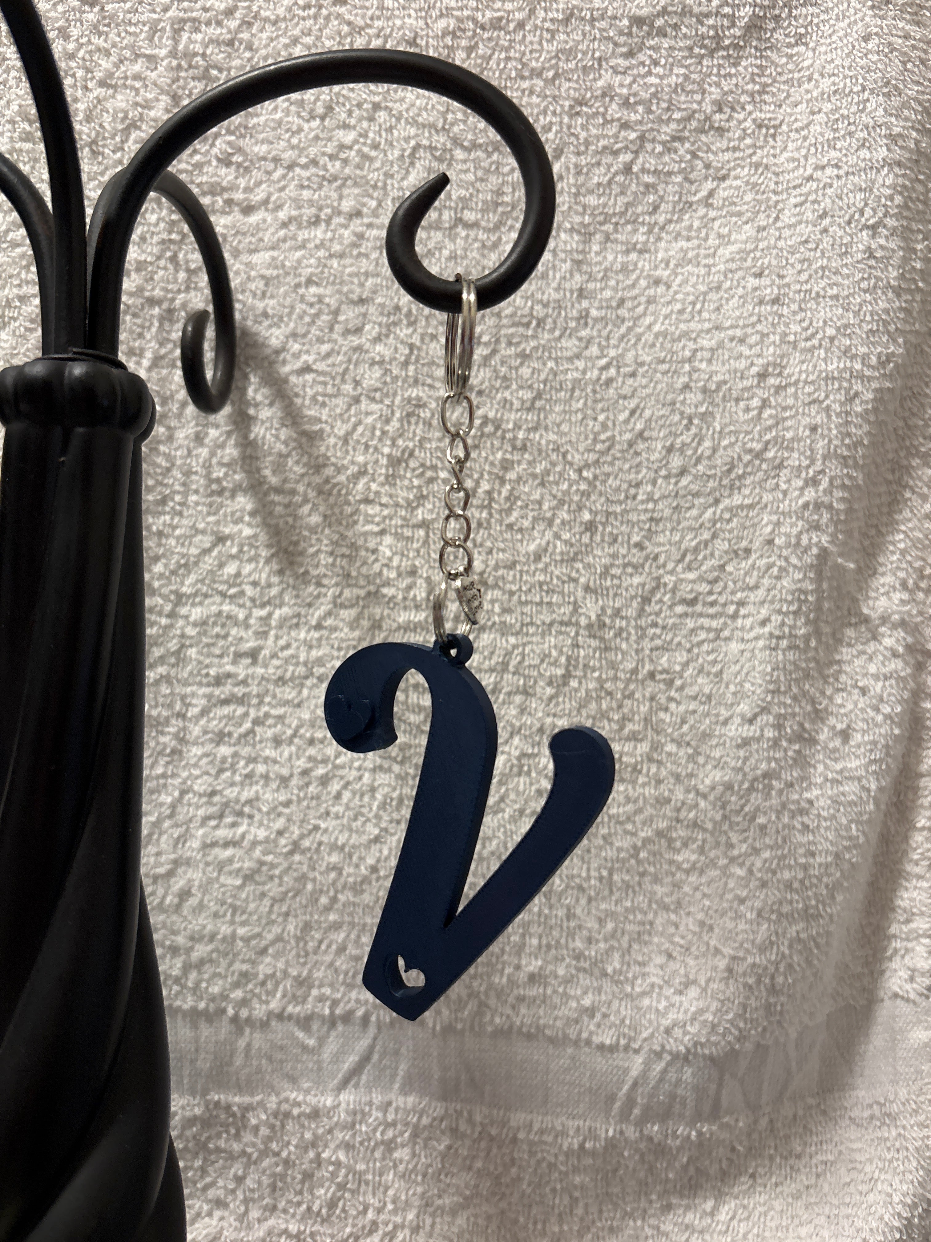 3D Alphabet keychains