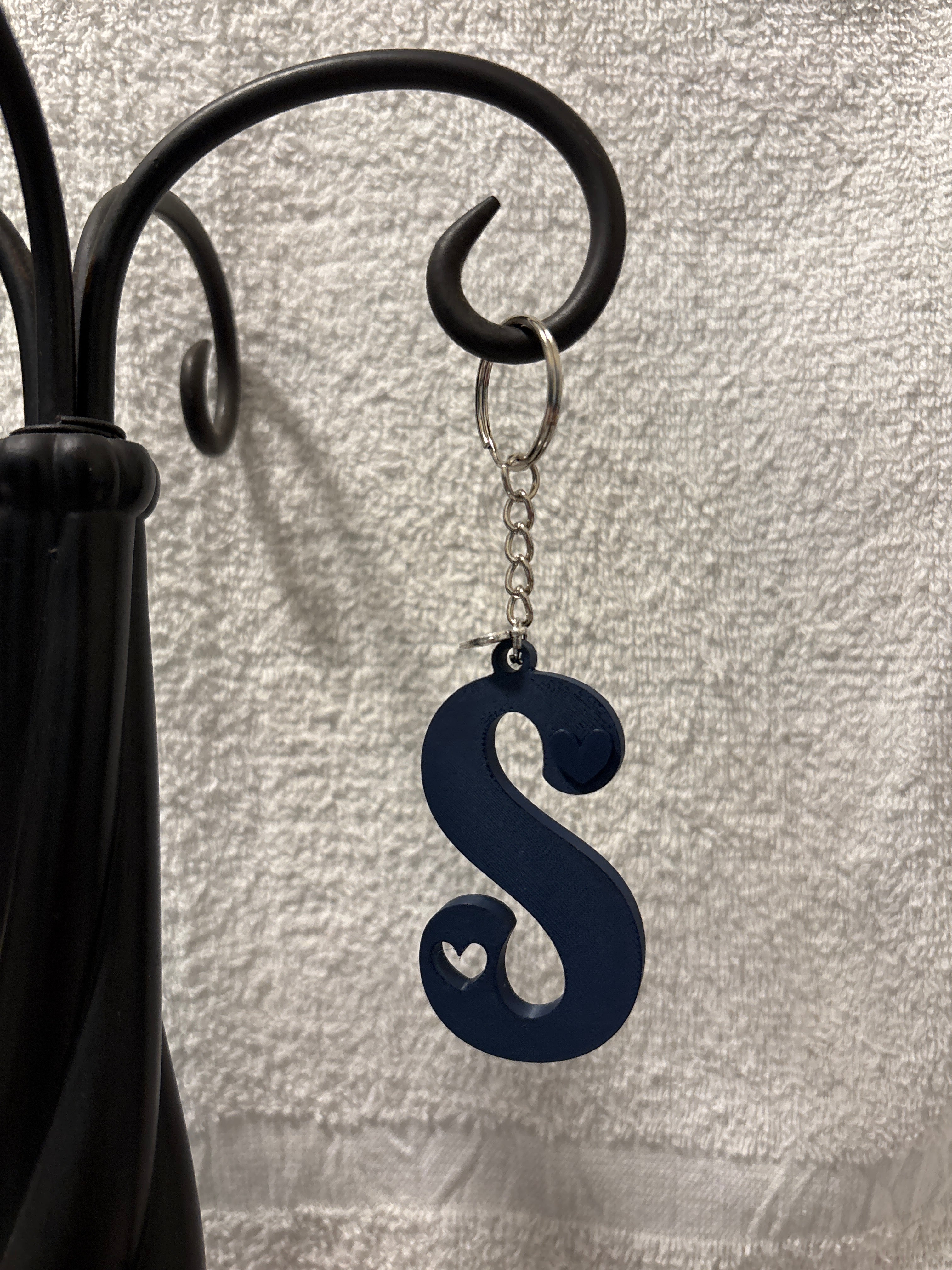 3D Alphabet keychains