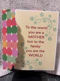Mother’s Day greeting card-Handmade