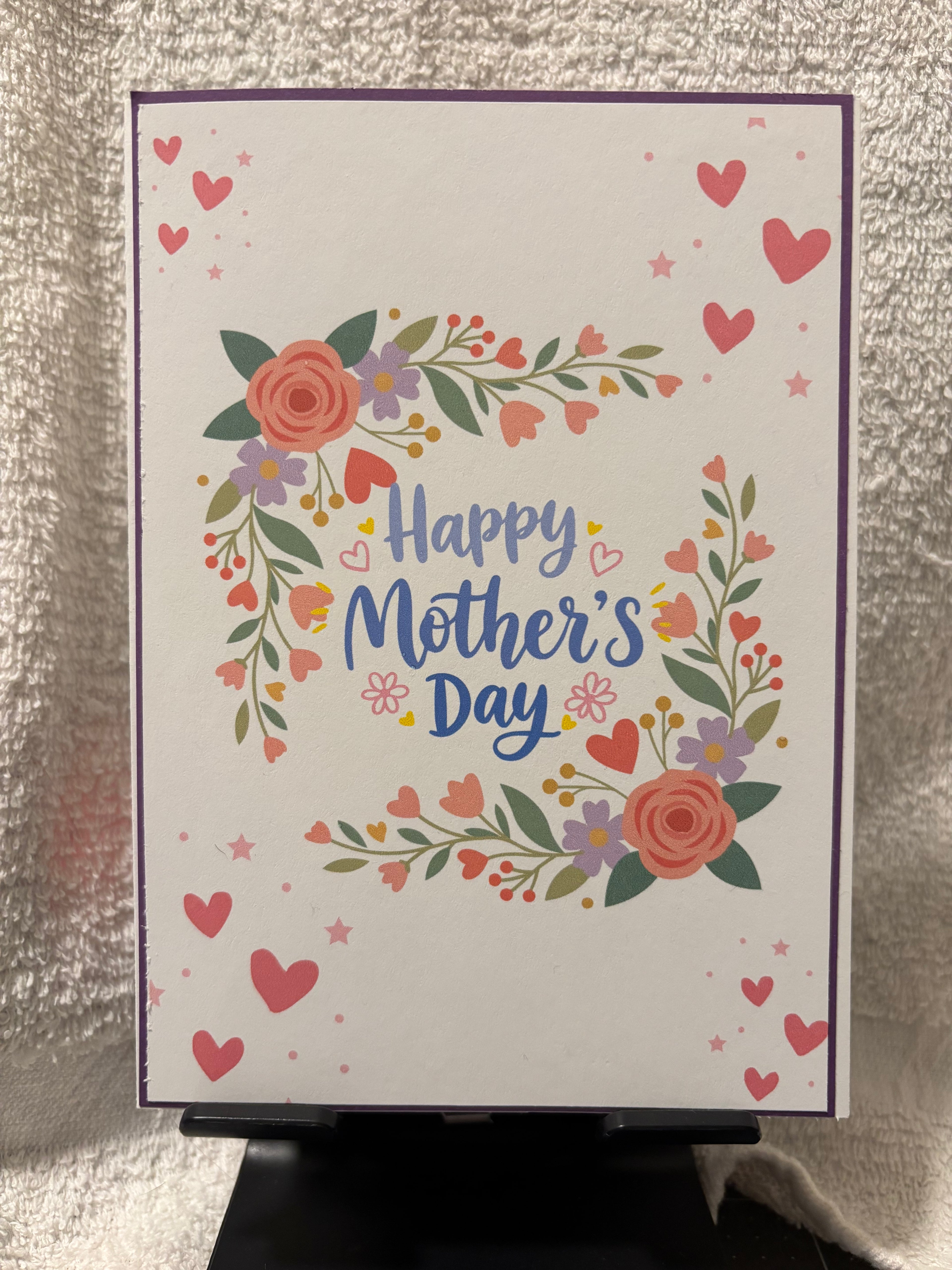 Mother’s Day greeting card-Handmade