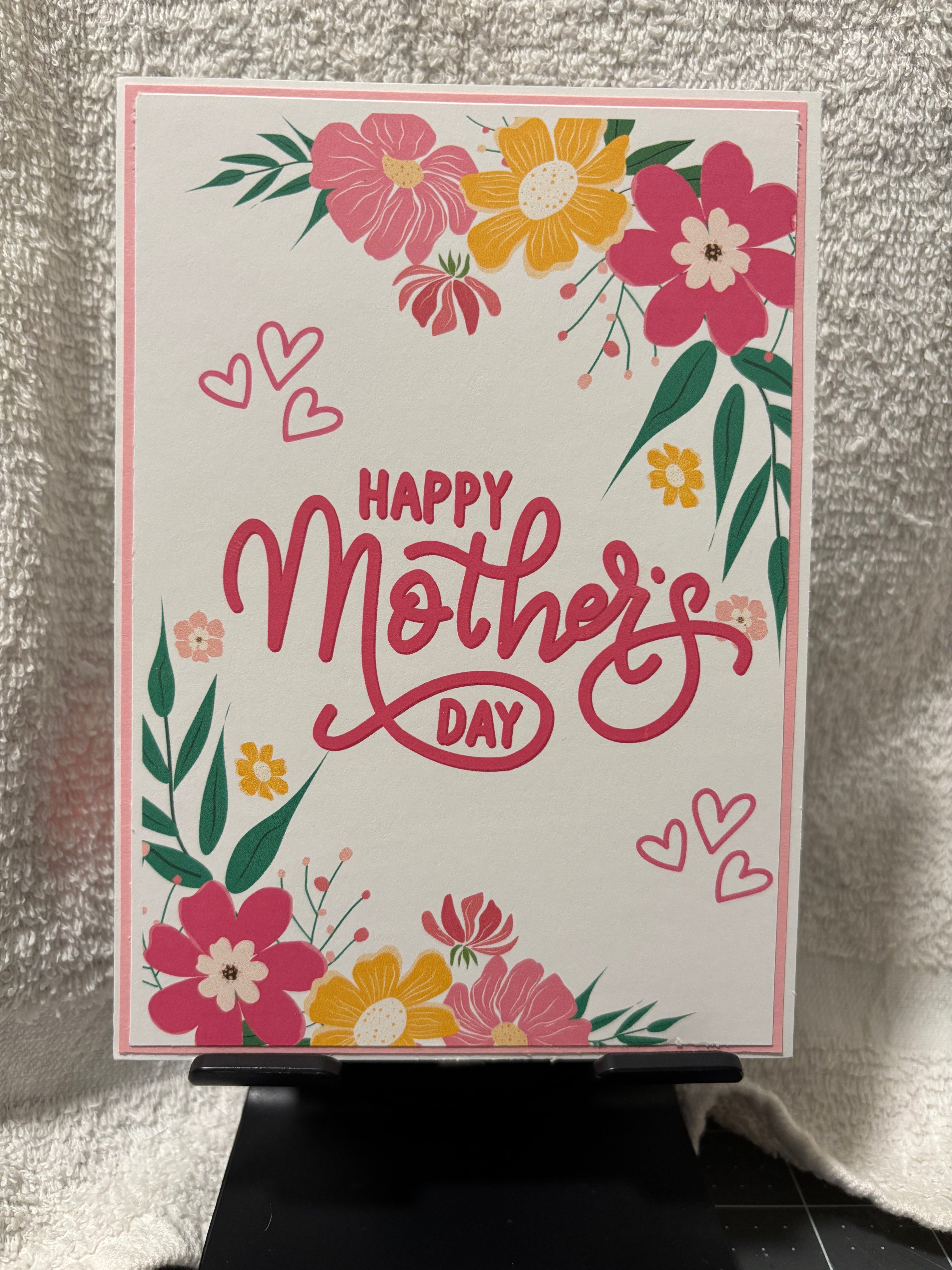 Mother’s Day greeting card-Handmade