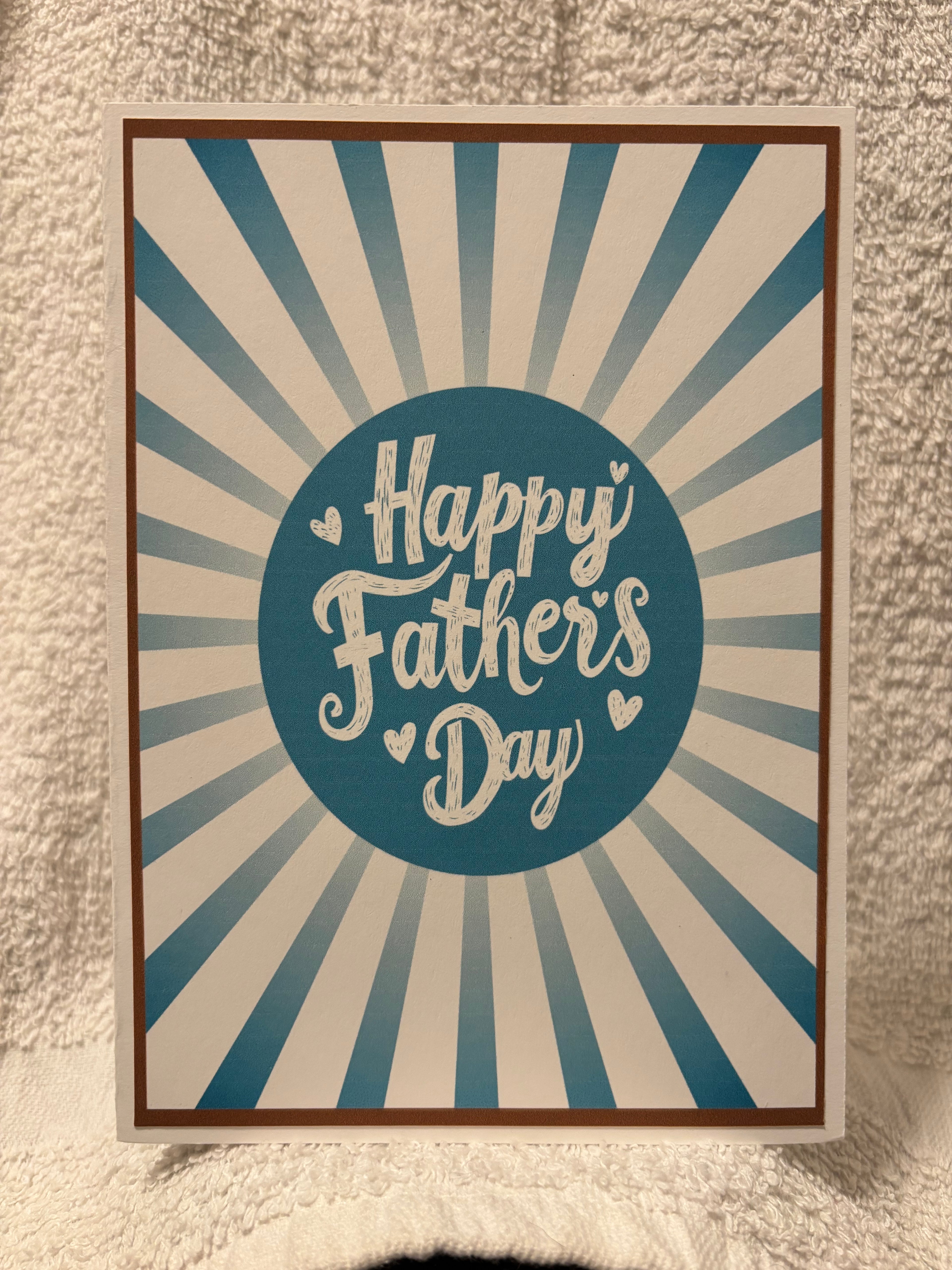 Father’s Day card - Handmade