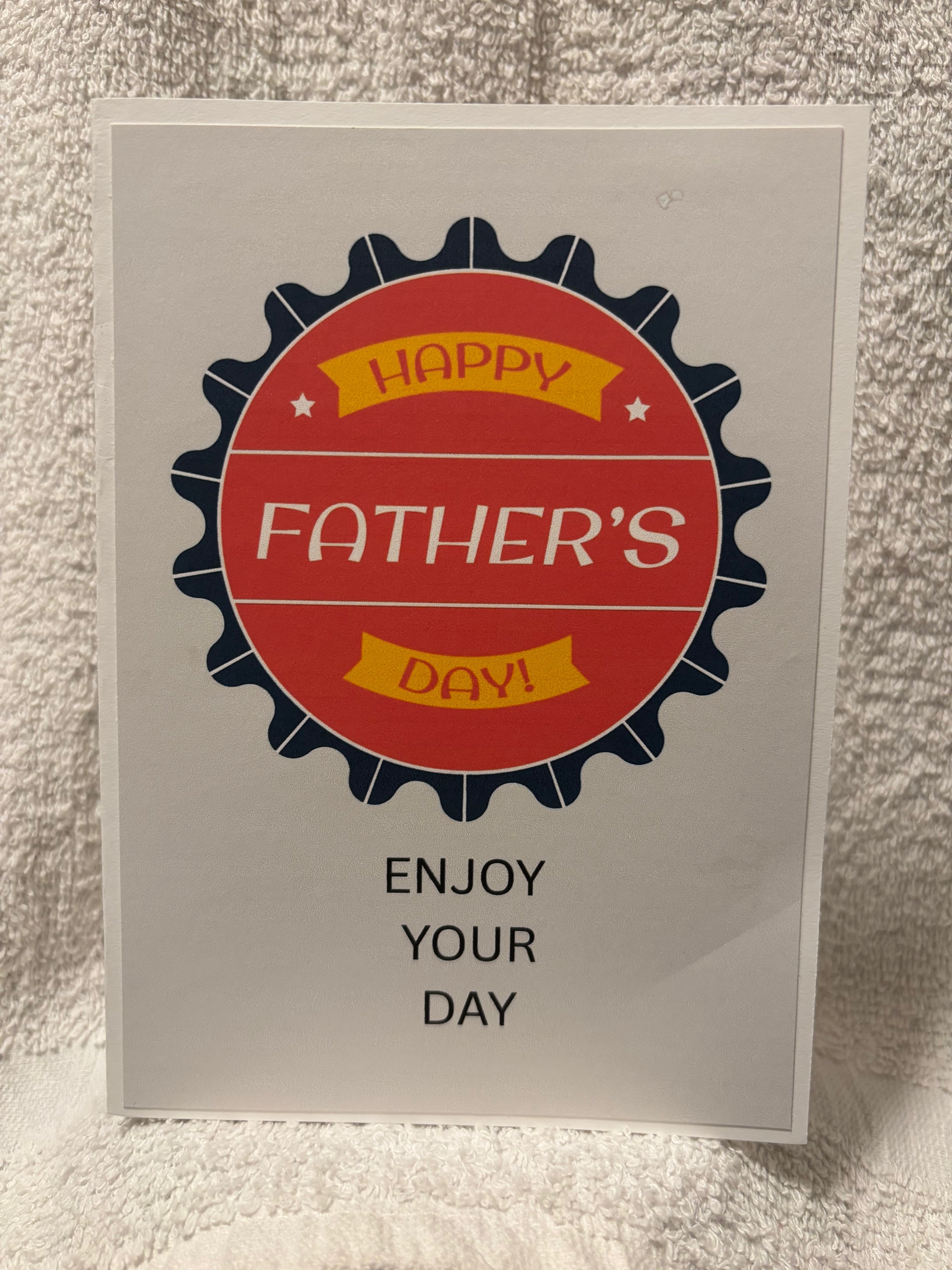 Father’s Day card - Handmade