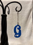 3D Alphabet keychains