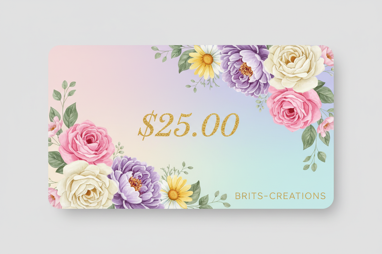 Brits Creations Gift Cards