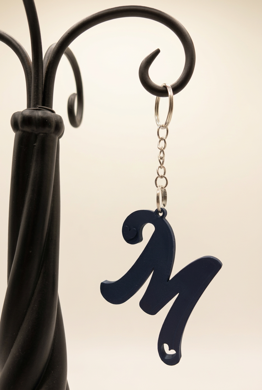 3D Alphabet keychains