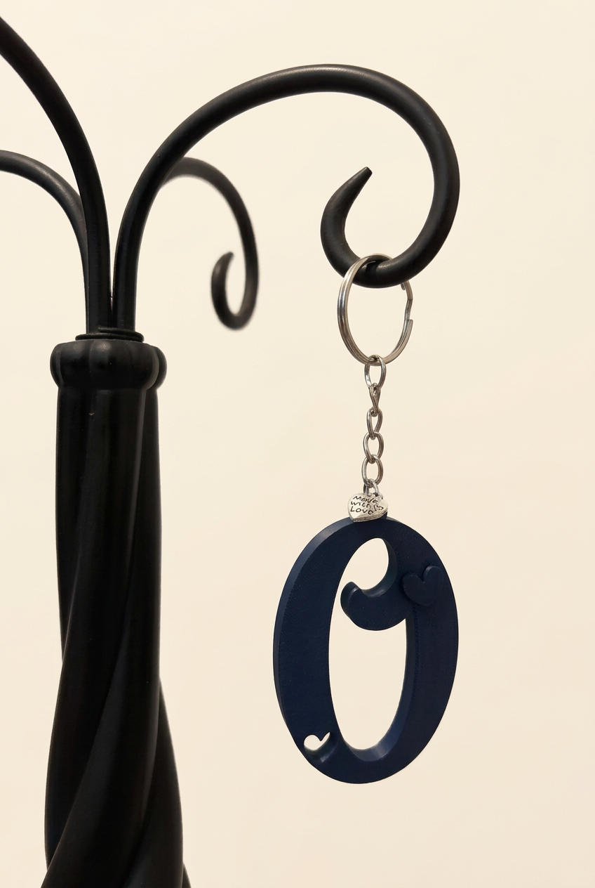3D Alphabet keychains
