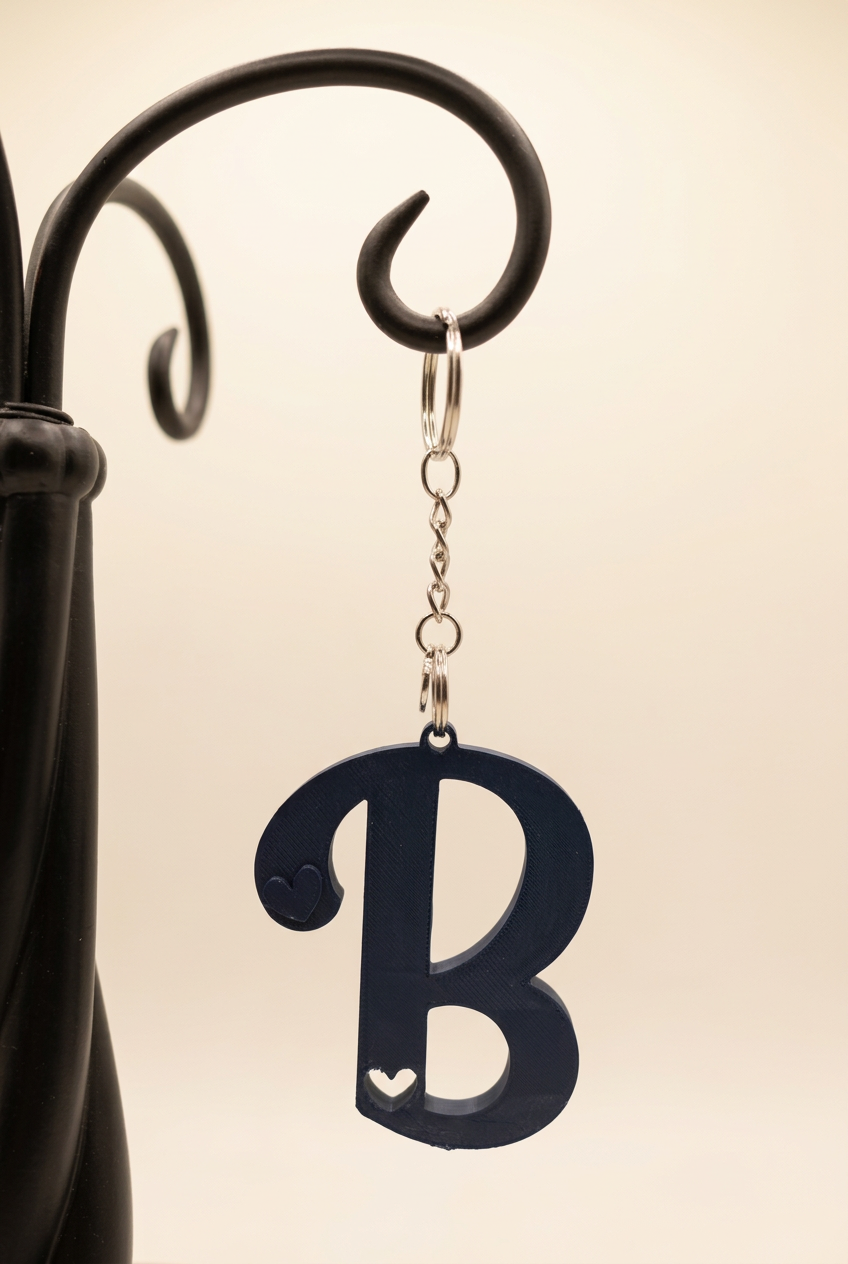 3D Alphabet keychains