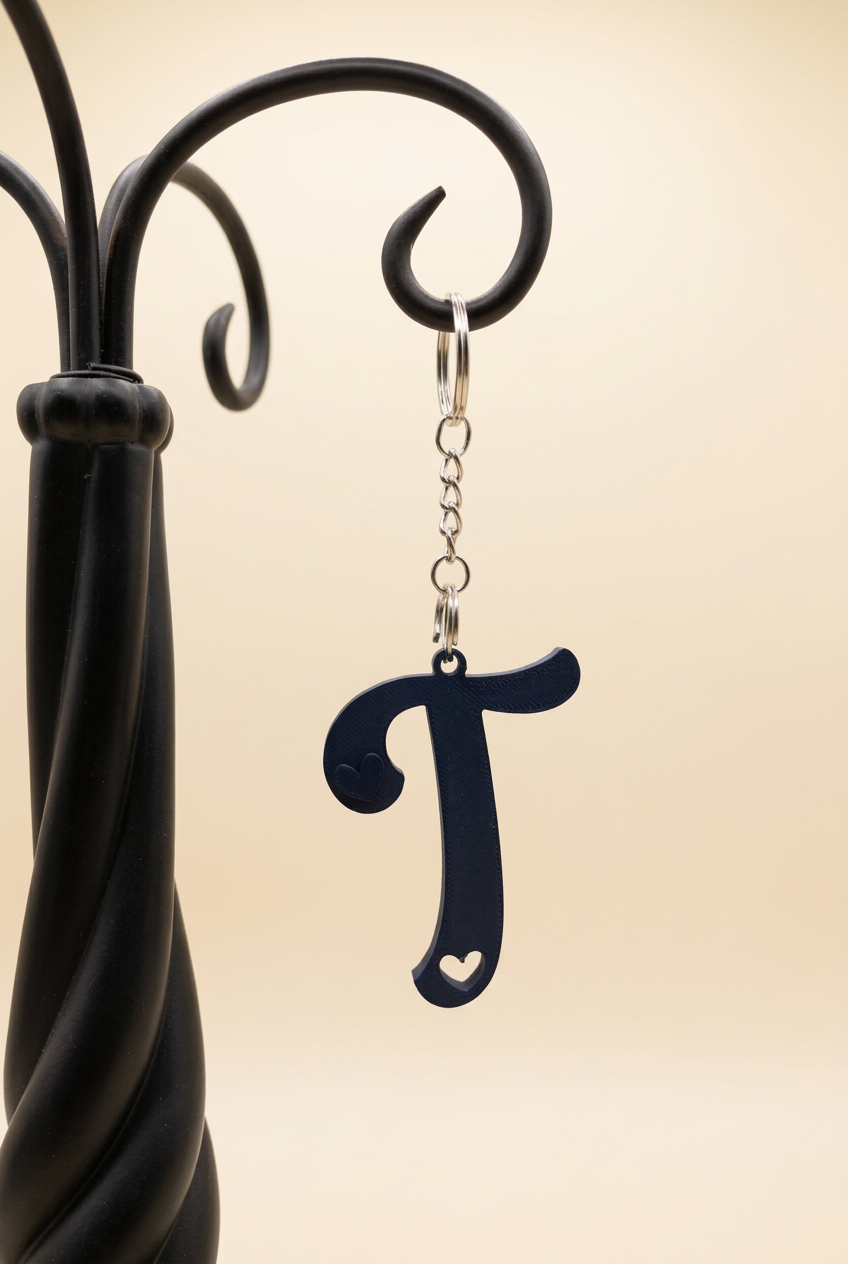 3D Alphabet keychains