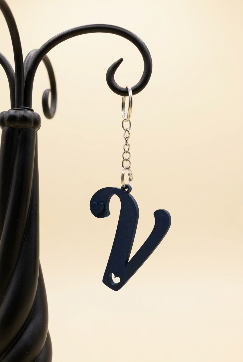 3D Alphabet keychains