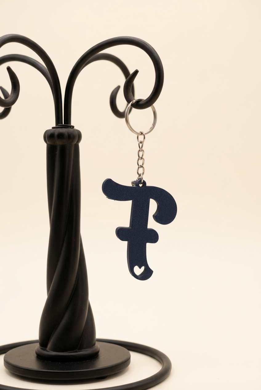 3D Alphabet keychains